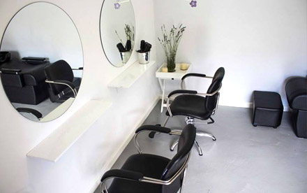 The quiet two-chair studio at Kiss & Tell, Pinelands